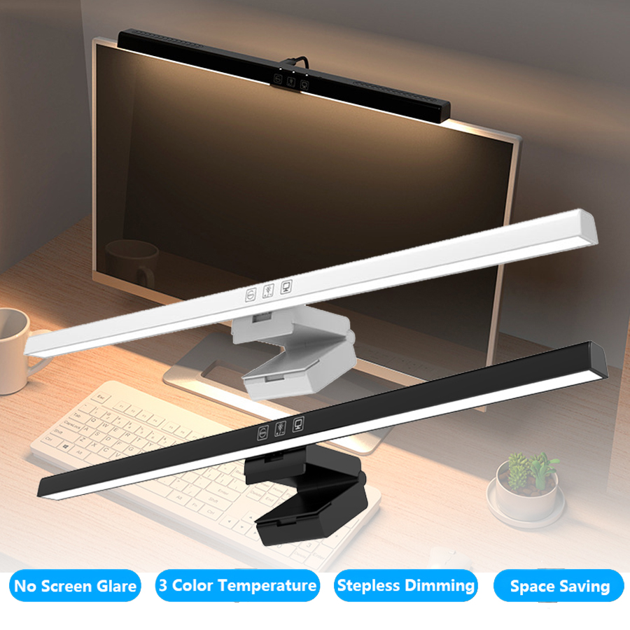 Home Office Hidden Desk - 50cm LED Monitör Işık Çubuğu Ekran