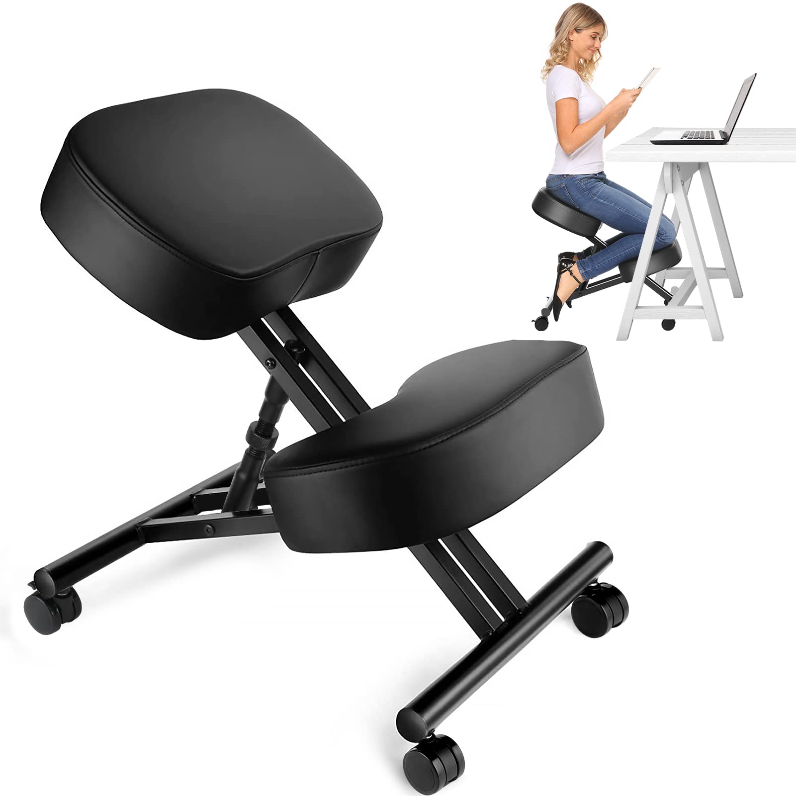 Home Office Chair - Ofis İçin Ergonomik Diz Çökme Koltuğu,