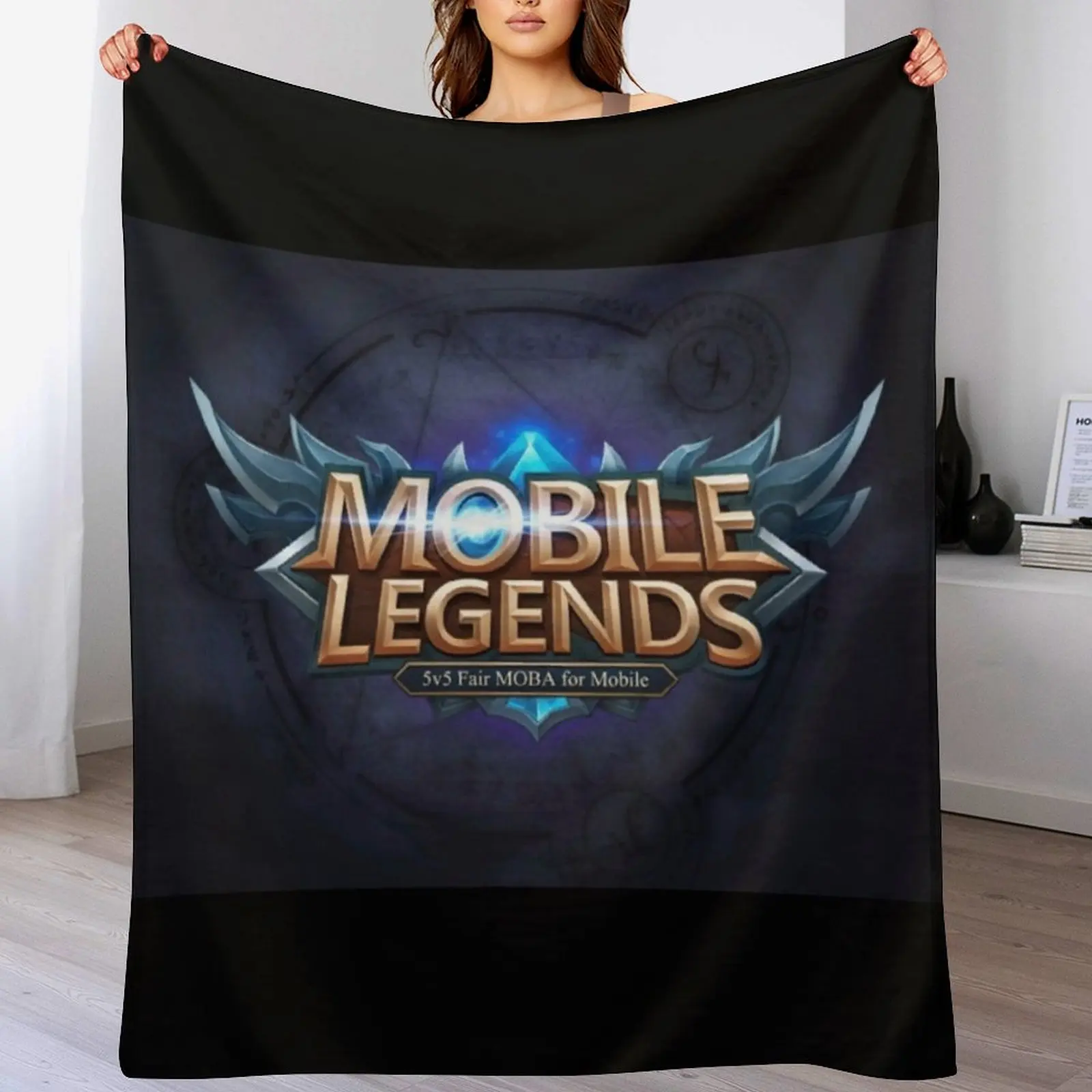 Home Office Updates - Mobile Legends Yeni Güncelleme Logolu Battaniye