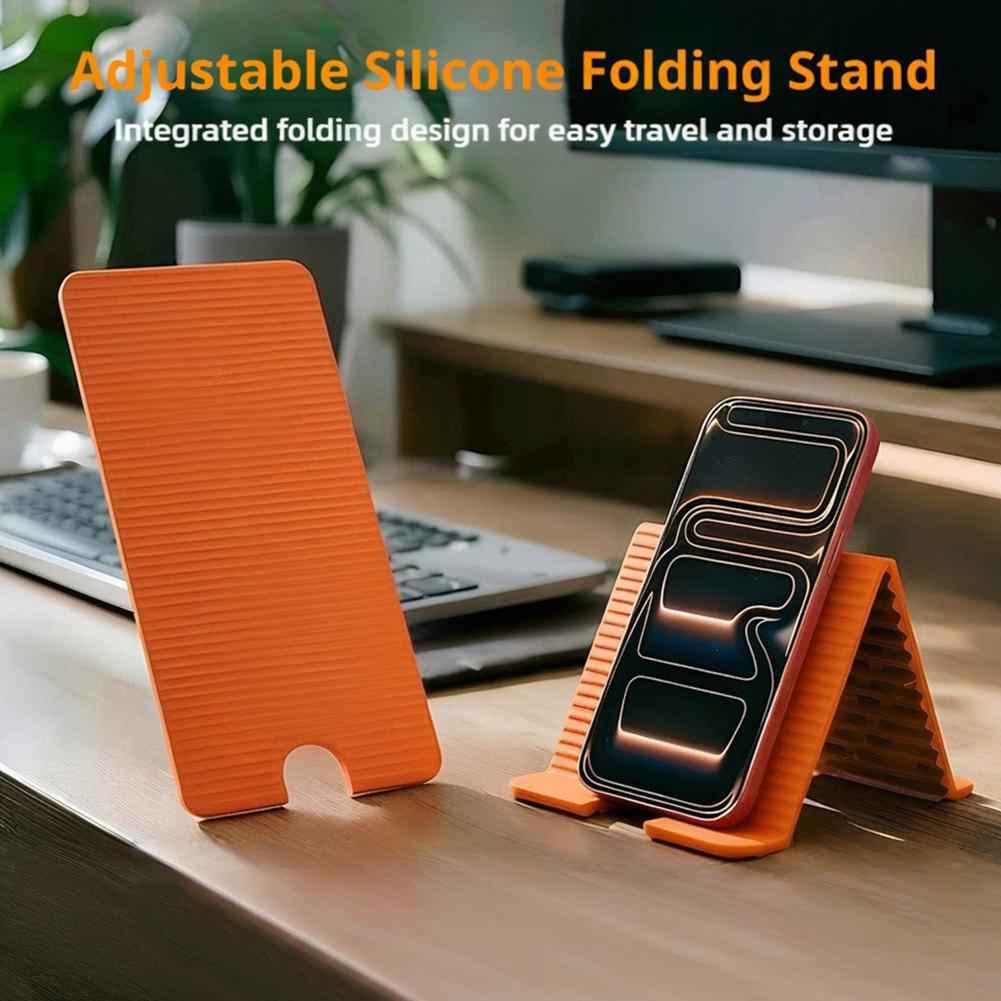 Home Office Pc - Esnek Katlanabilir Silikon Telefon Tutucu IPhone