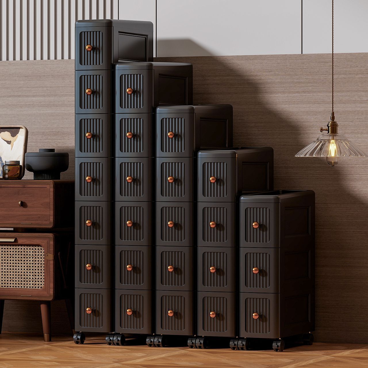File Cabinet Drawer - 15CM Dar Aralıklı Çekmeceli Depolama Dolabı