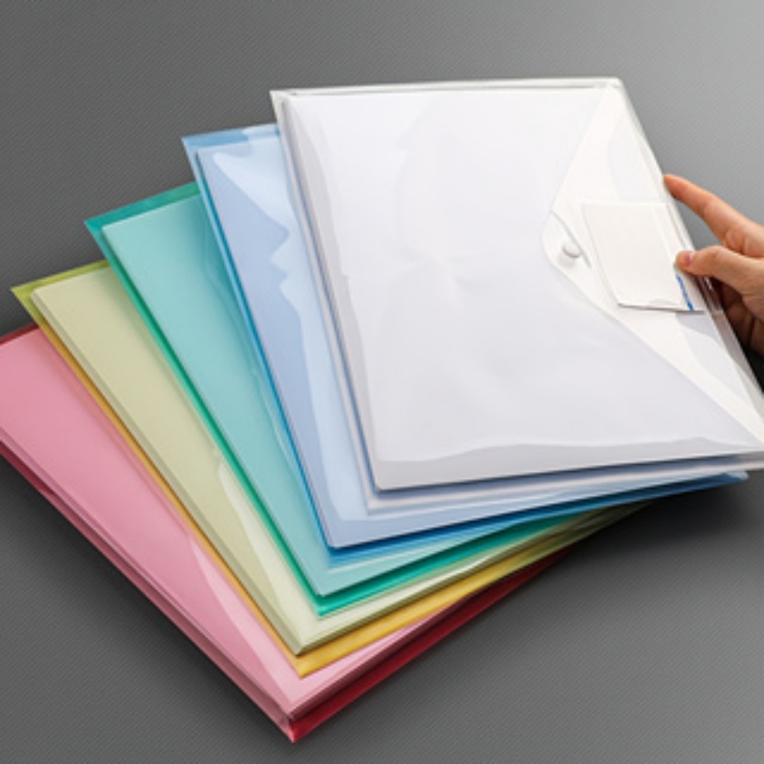 File Cabinet Drawer - Rastgele Renkli A4 Şeffaf Su Geçirmez