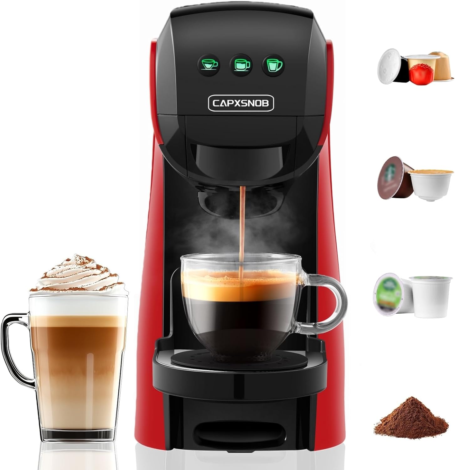 Home Office Size - 4'ü 1 Arada Kahve ve Espresso