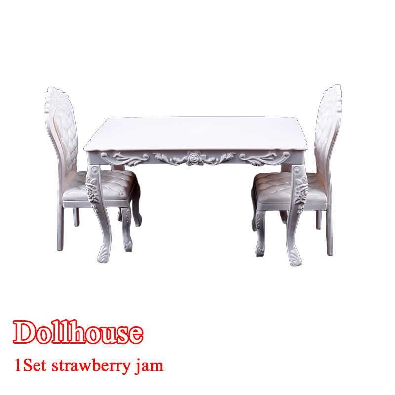 Office Table Home - Dollhouse 1:6 Mutfak Mobilyaları Yemek Masası