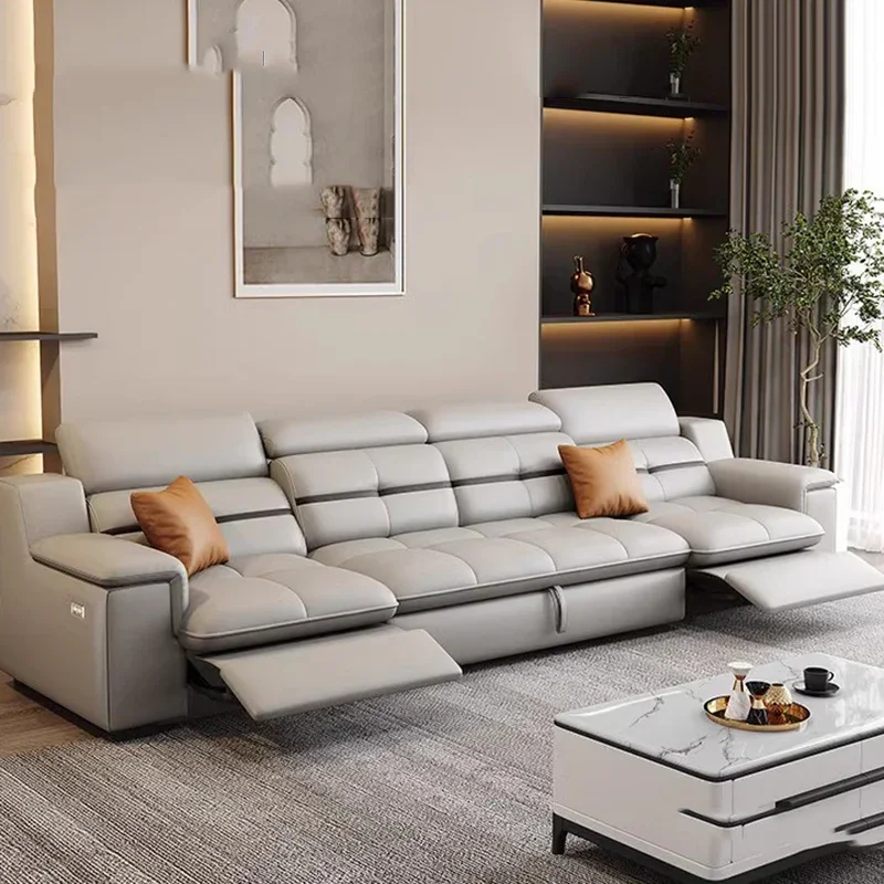 Home Office Sofa - Postmodern Kahverengi Oturma Odası Kanepeleri Sırt