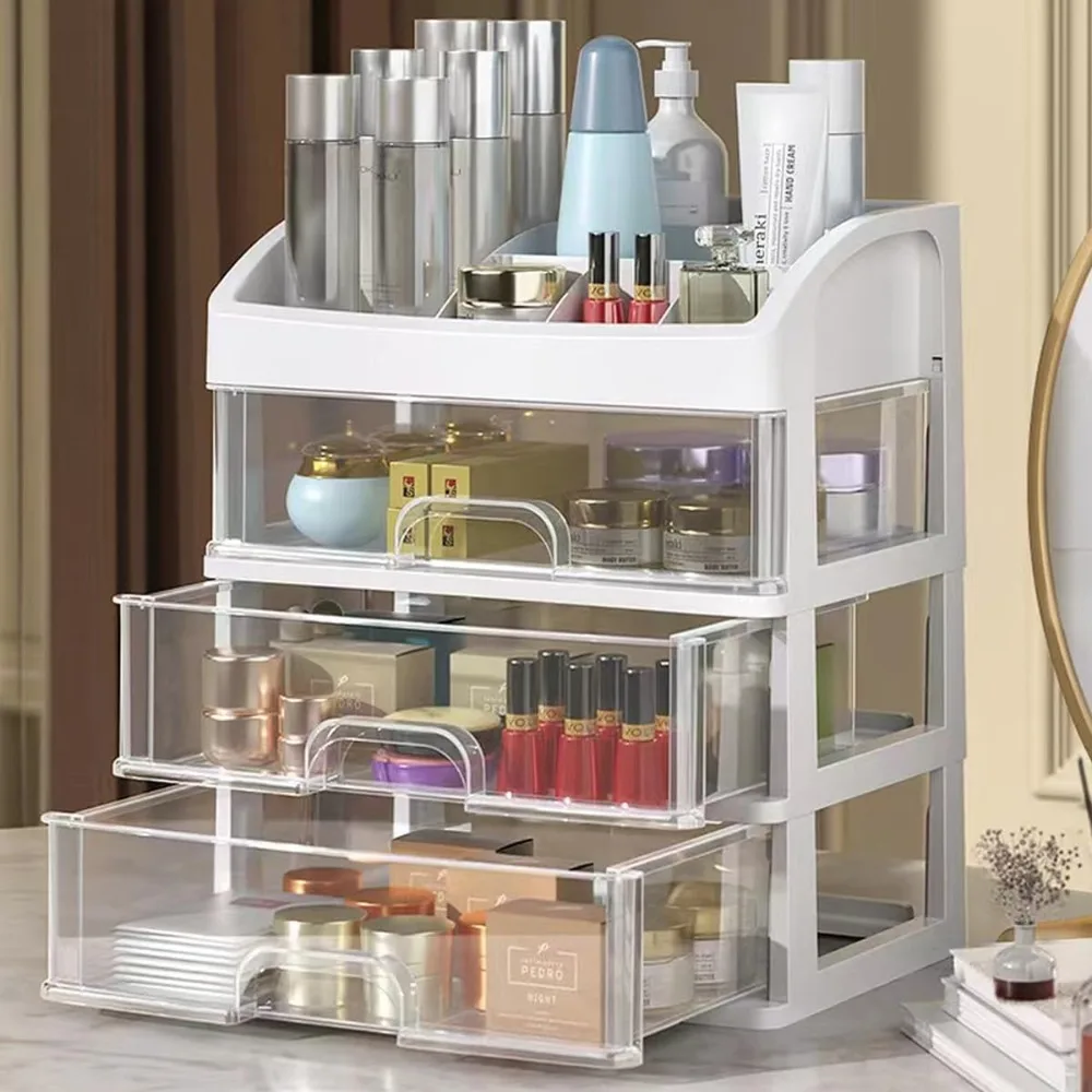 Office Drawer Organizer - Çok Katmanlı Masaüstü Saklama Kutusu Çekmeceli
