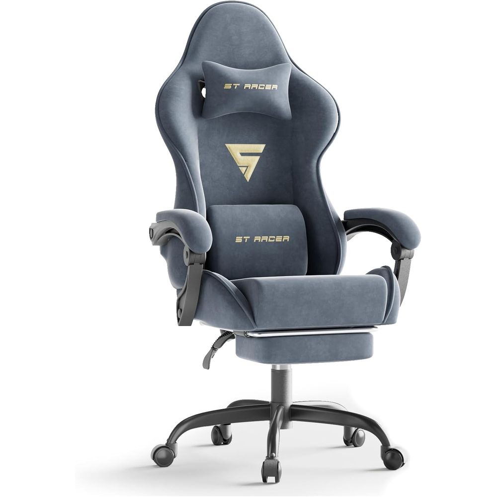 Home Office Chair - Ayak dayamalı ve masaj özellikli ergonomik