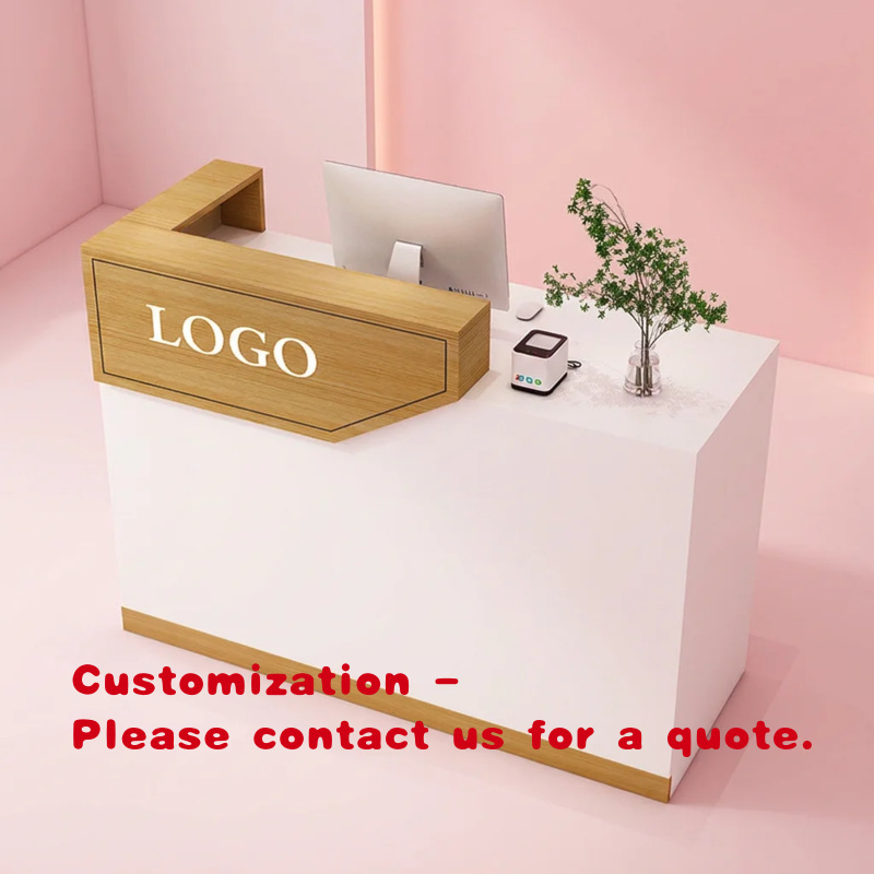 Home Office Hidden Desk - Özel Tasarım Ahşap Otel Resepsiyon Masası