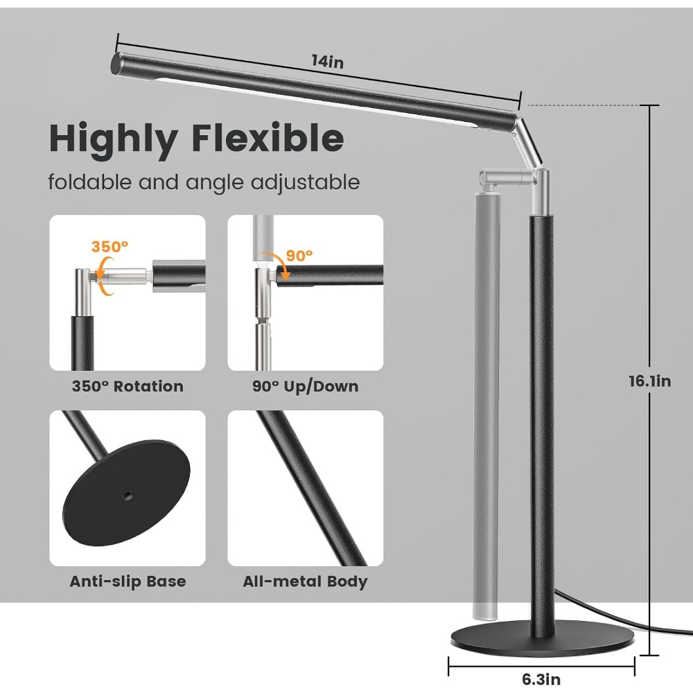 16 İnç Ayarlanabilir Metal LED - Office Table Home incelemesi ve fiyatı