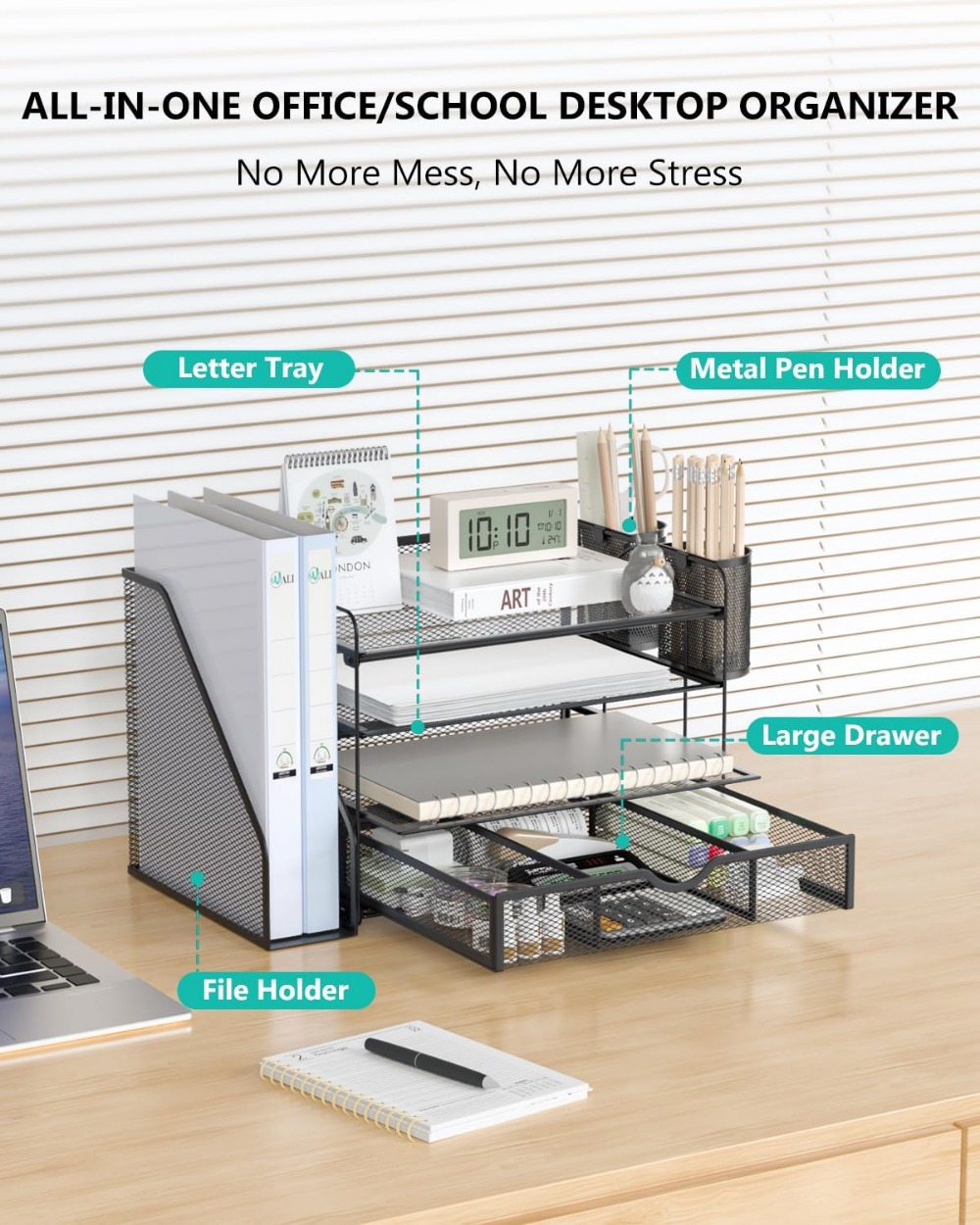 4 Katlı Çekmeceli ve Kalemlikl - Office Drawer Organizer incelemesi ve fiyatı