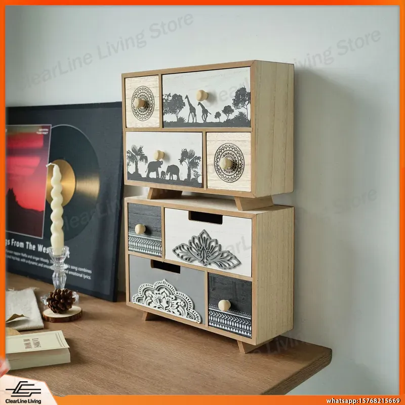 Ahşap Masaüstü Çekmeceli Dolap - Office Drawer Organizer incelemesi ve fiyatı