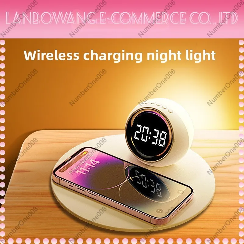 Kablosuz Şarj Cihazı Gece Lamb - Led Desk Clock incelemesi ve fiyatı