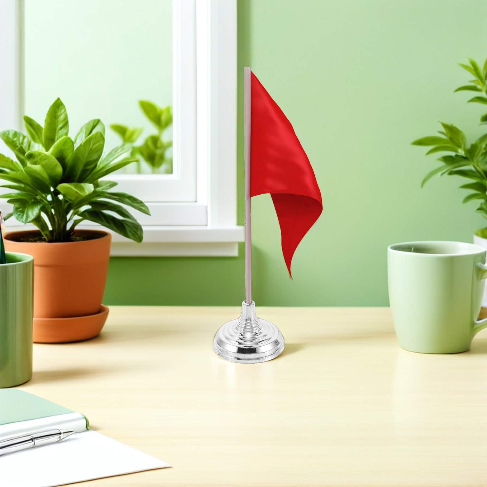 12 Adet Gümüş Mini Masa Bayrağ - Home Office Hidden Desk incelemesi ve fiyatı