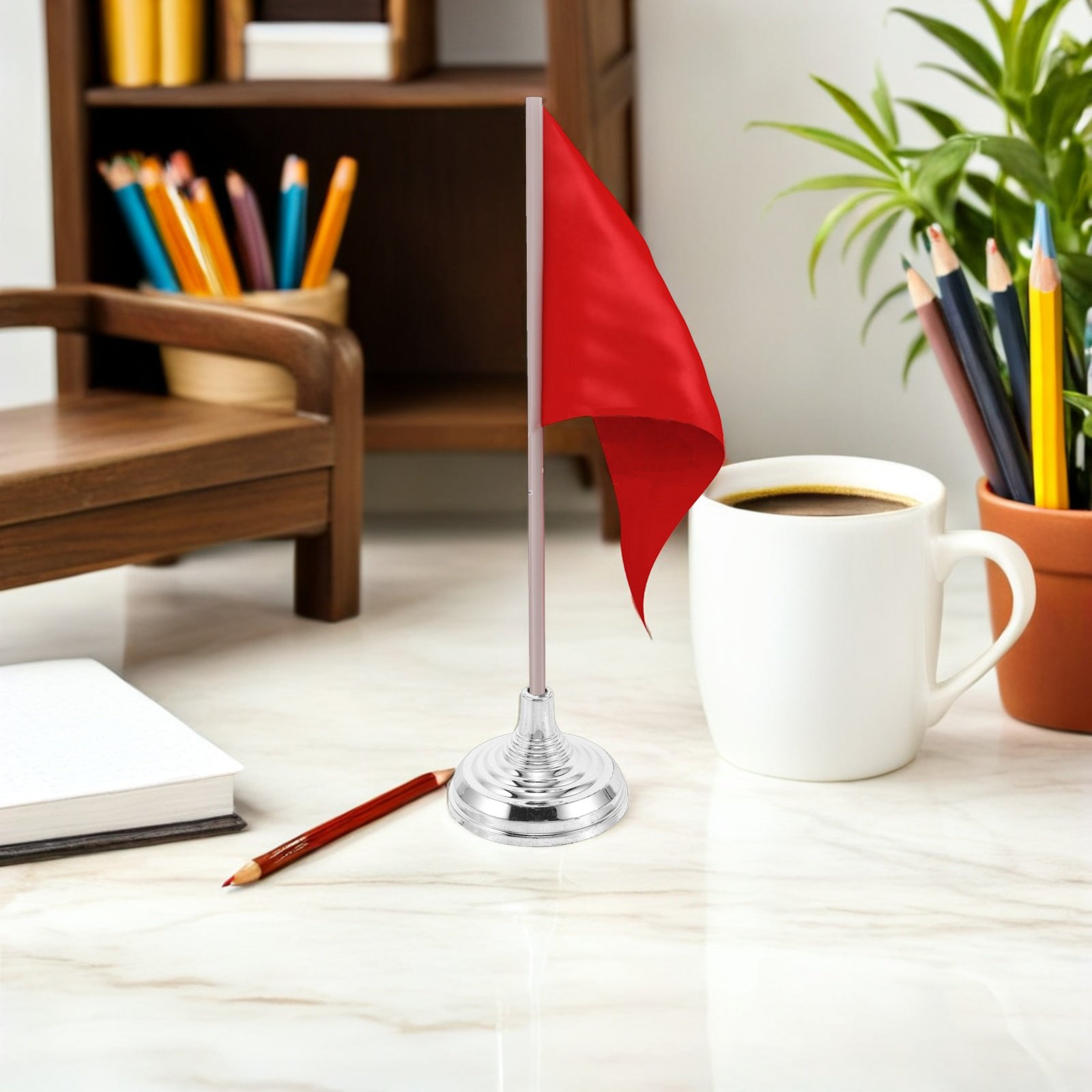 12 Adet Gümüş Mini Masa Bayrağ - Home Office Hidden Desk incelemesi ve fiyatı