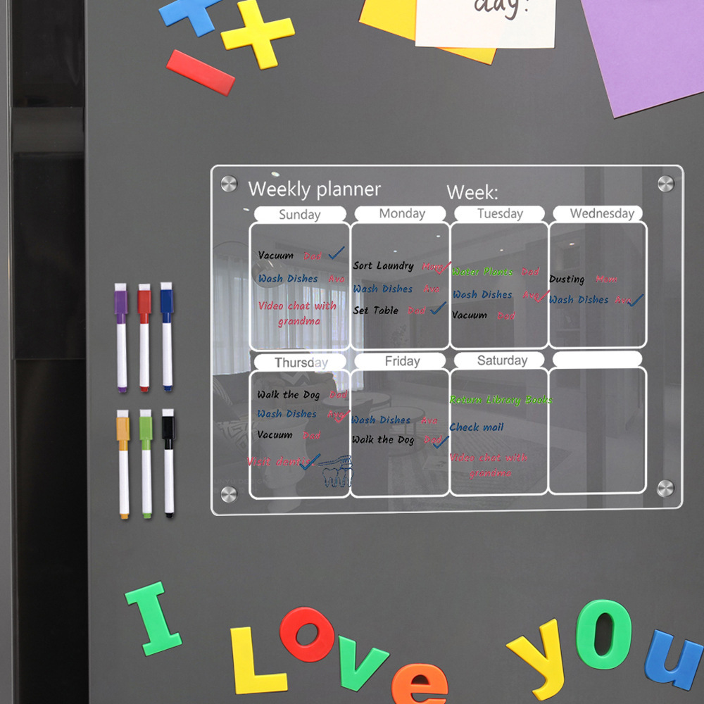 Buzdolabı Mıknatısı Takvim Kur - Magnetic Calendar Board incelemesi ve fiyatı