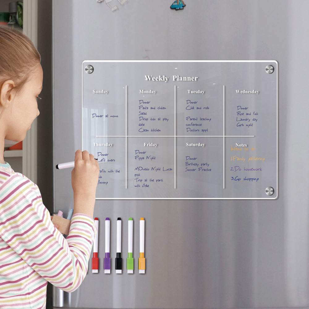 Buzdolabı Mıknatısı Takvim Kur - Magnetic Calendar Board incelemesi ve fiyatı