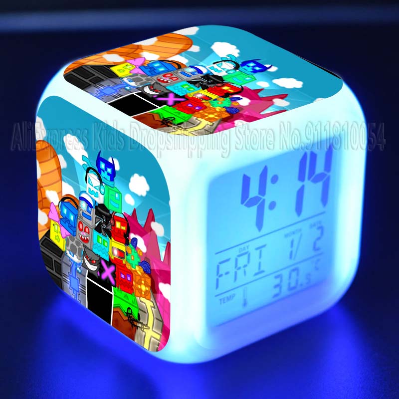 Kızgın geometri Dash alarmlı s - Led Desk Clock incelemesi ve fiyatı