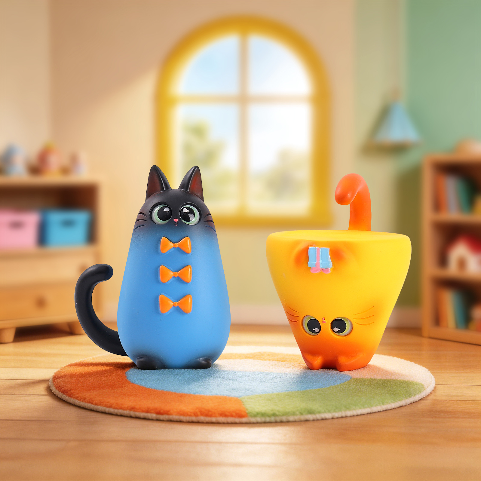 Kör Kutu Kedi Figürü Reçine Ya - Home Office Hidden Desk incelemesi ve fiyatı