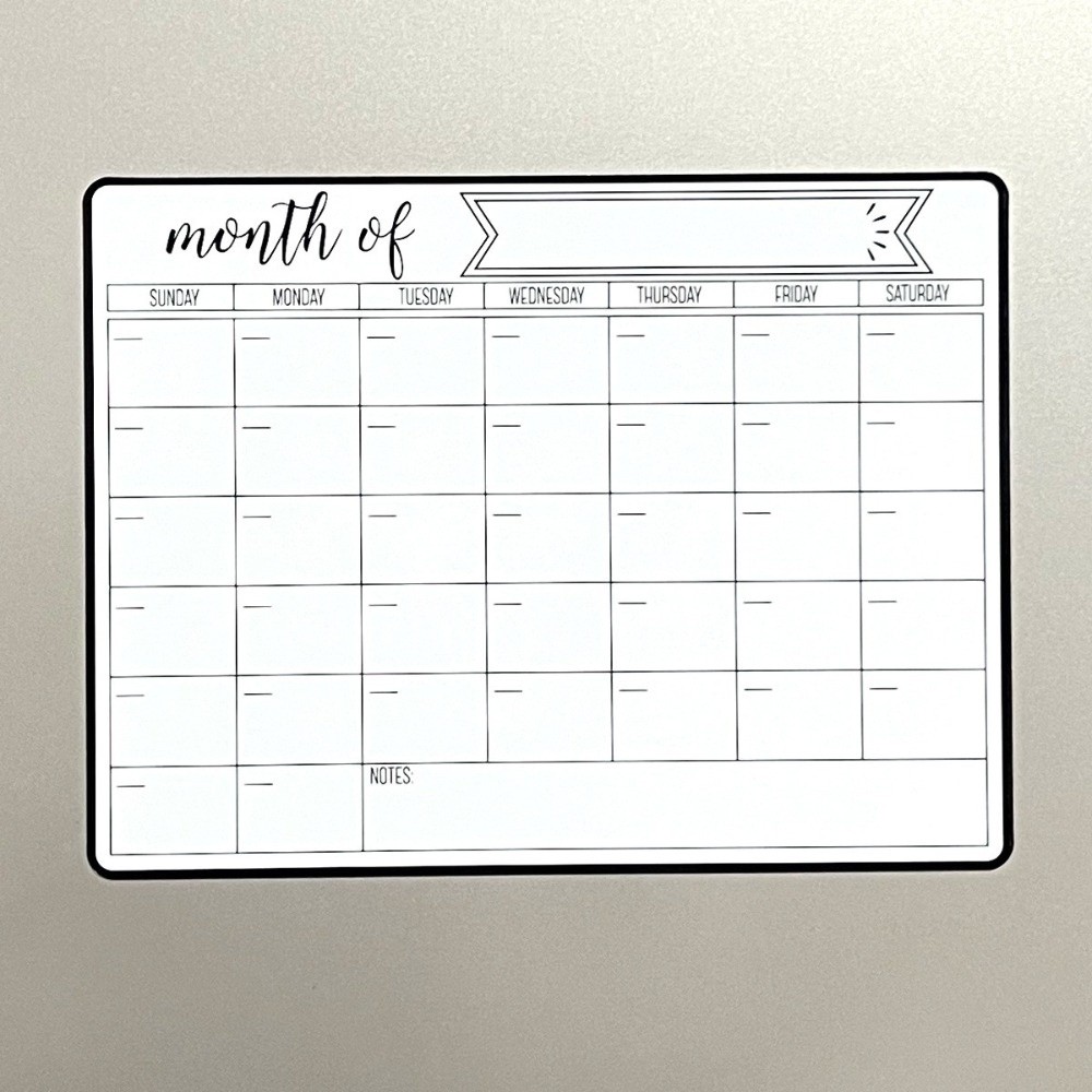 Yeni Manyetik Kuru Silinebilir - Magnetic Calendar Board incelemesi ve fiyatı