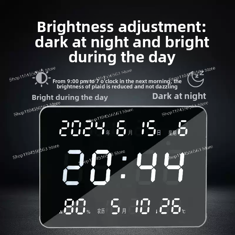 LED Ekranlı Dijital Duvar Saat - Home Office Updates incelemesi ve fiyatı