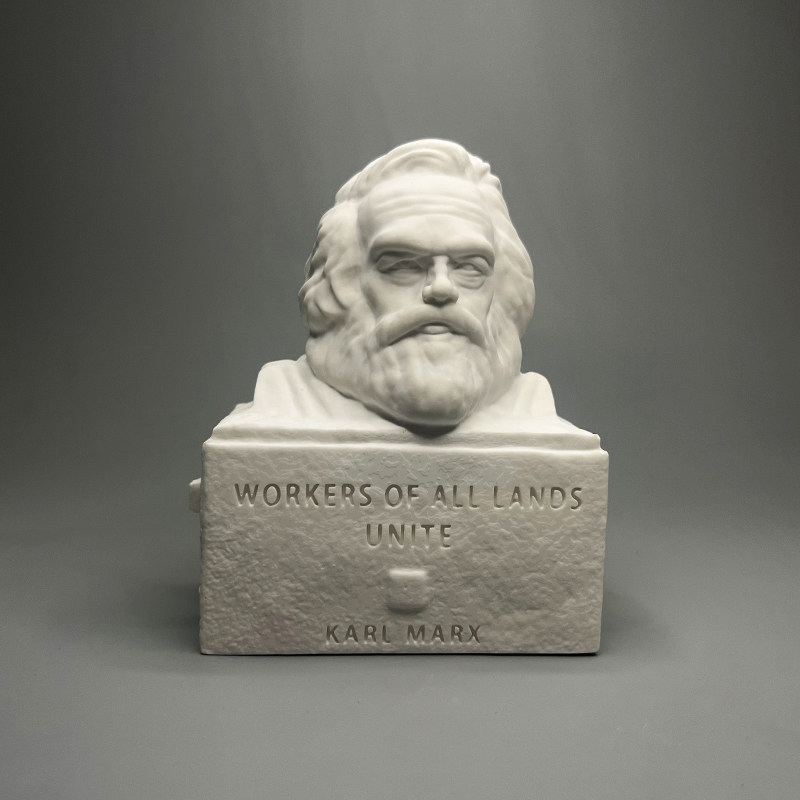Karl Marx Alçı Büstü Heykeli M - Home Office Library incelemesi ve fiyatı