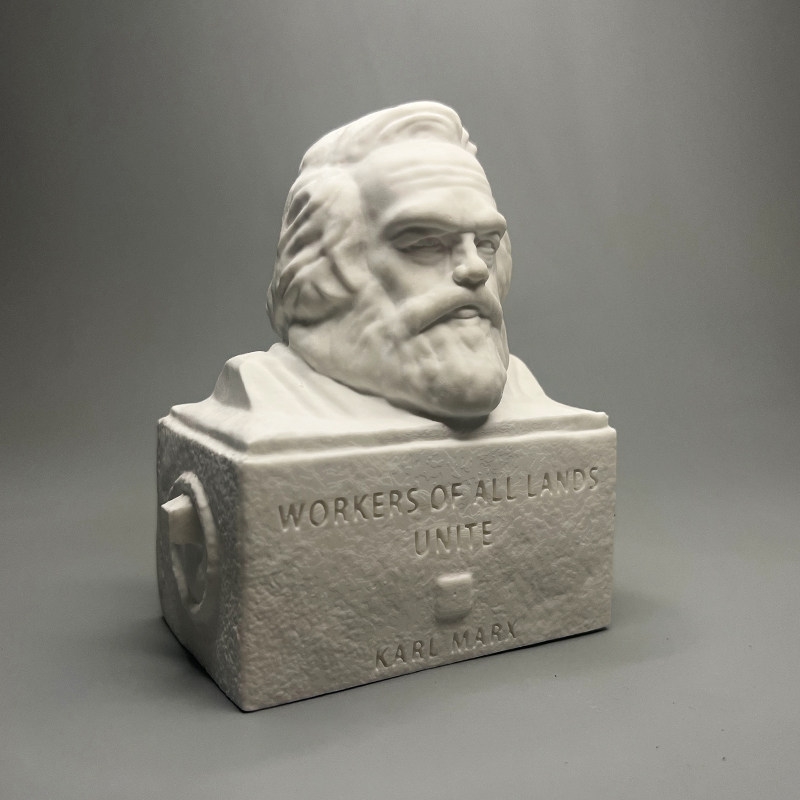 Karl Marx Alçı Büstü Heykeli M - Home Office Library incelemesi ve fiyatı