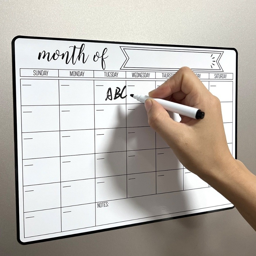 Taşınabilir Manyetik Kuru Sili - Magnetic Calendar Board incelemesi ve fiyatı