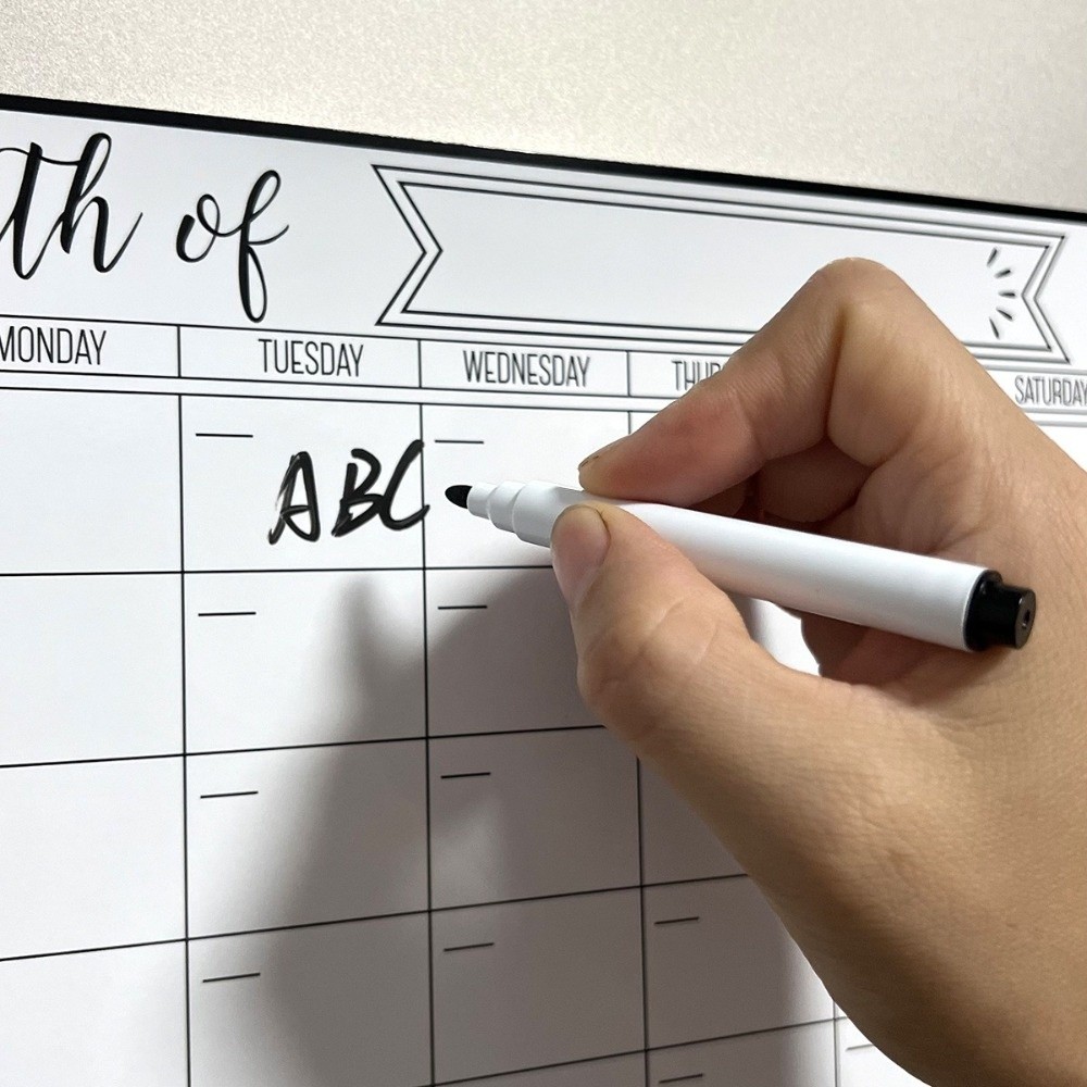 Taşınabilir Manyetik Kuru Sili - Magnetic Calendar Board incelemesi ve fiyatı