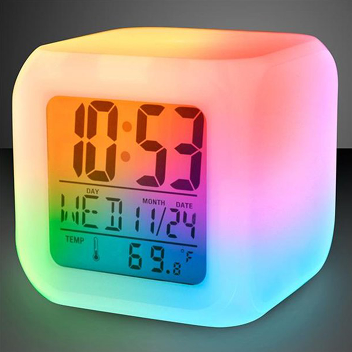 LED Dijital Çalar Saat Renkli  - Led Desk Clock incelemesi ve fiyatı