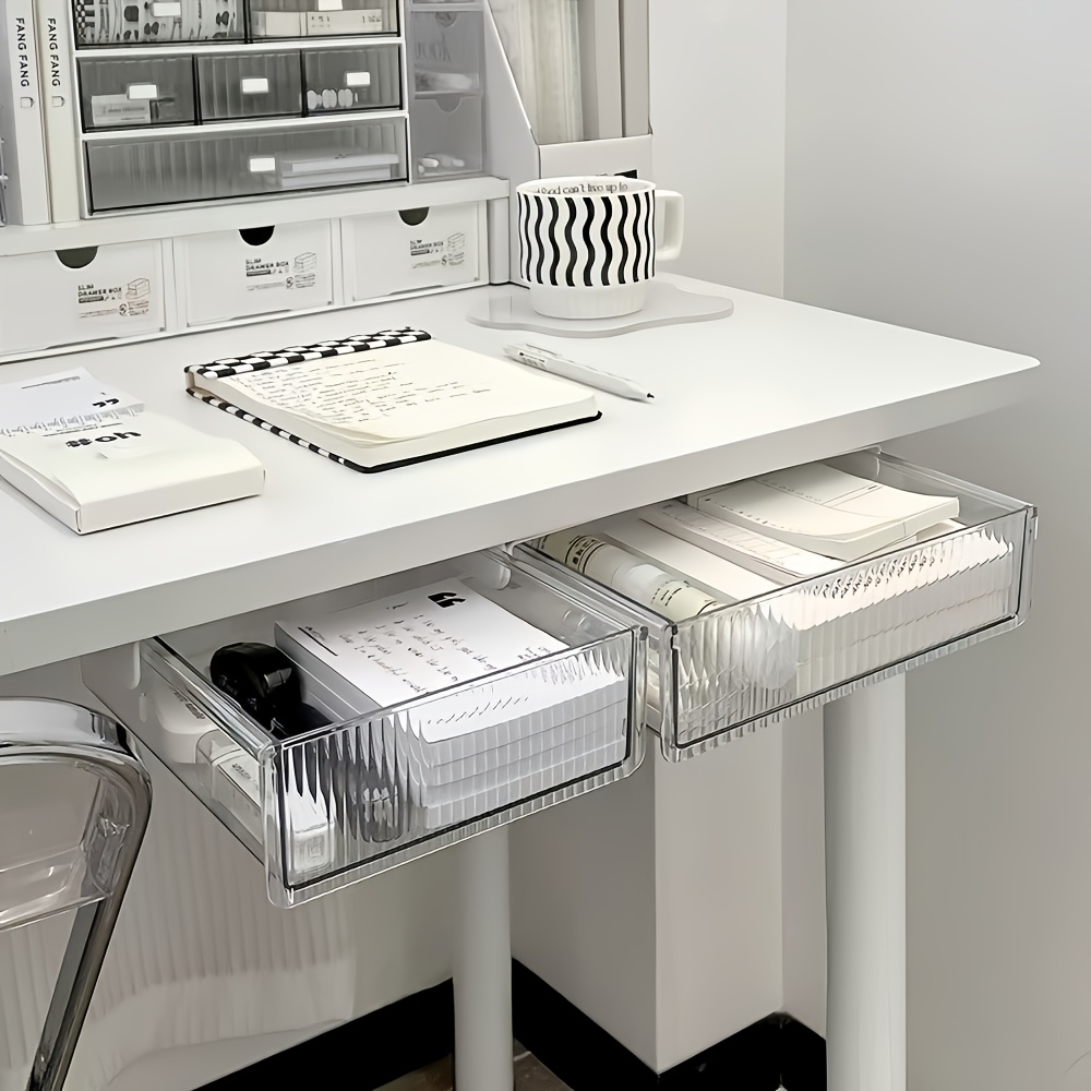 1 adet Masa Altında Şeffaf Çek - Office Drawer Organizer incelemesi ve fiyatı