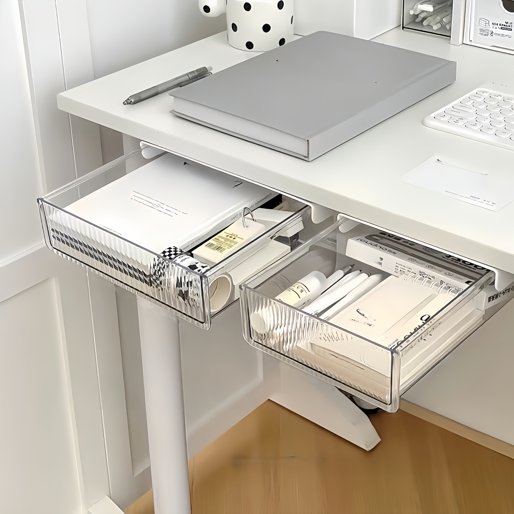 1 adet Masa Altında Şeffaf Çek - Office Drawer Organizer incelemesi ve fiyatı