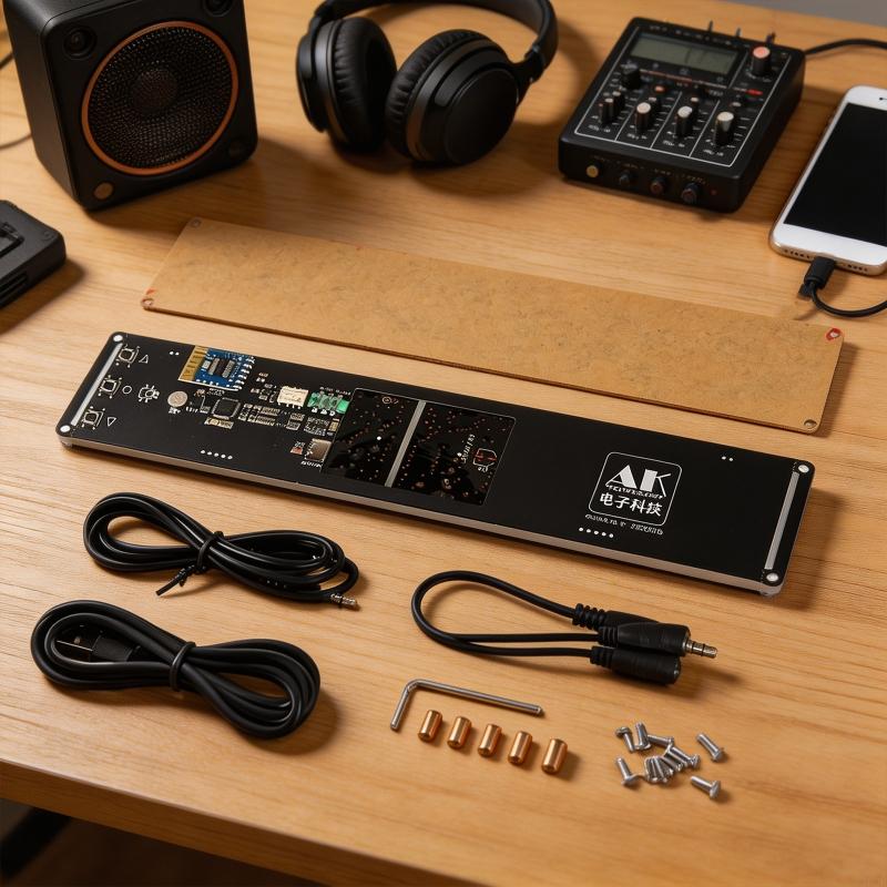 462E DIY Müzik Kartı, Saat Işı - Led Desk Clock incelemesi ve fiyatı