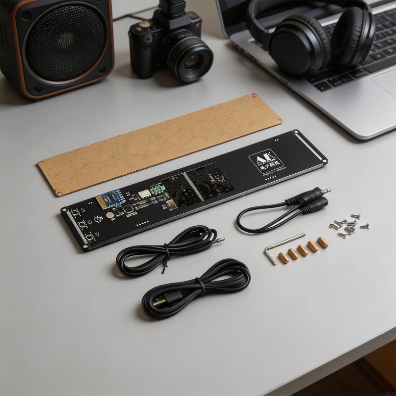 462E DIY Müzik Kartı, Saat Işı - Led Desk Clock incelemesi ve fiyatı