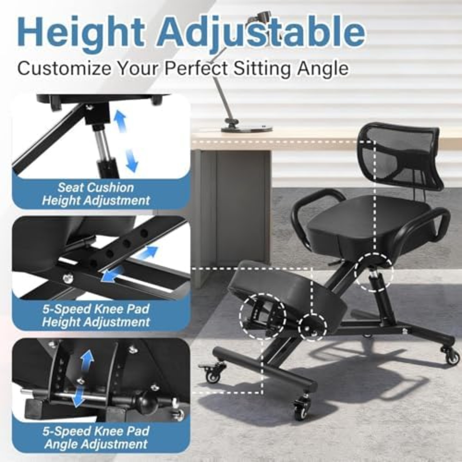 Ergonomik Diz Çökmüş Koltuk Ay - Home Office Chair incelemesi ve fiyatı