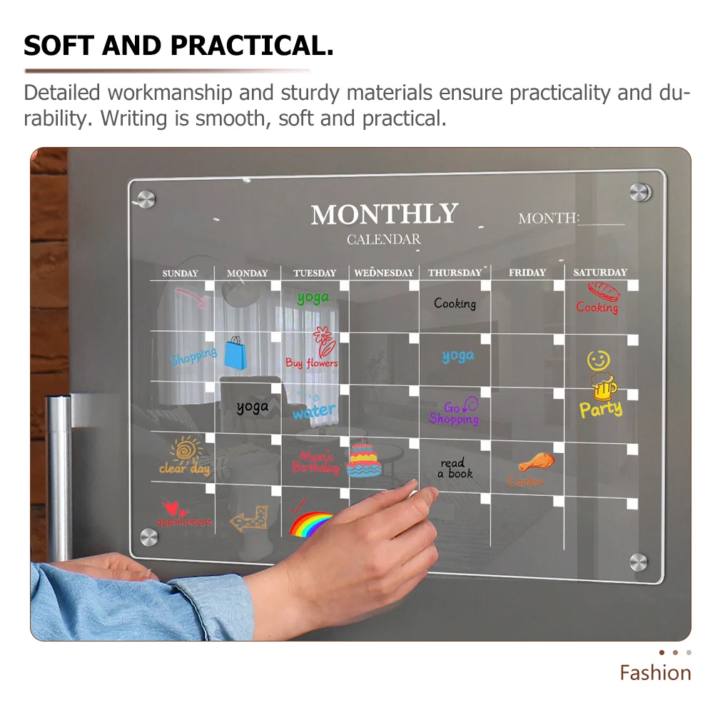 Manyetik Buzdolabı Kurulu Akri - Magnetic Calendar Board incelemesi ve fiyatı