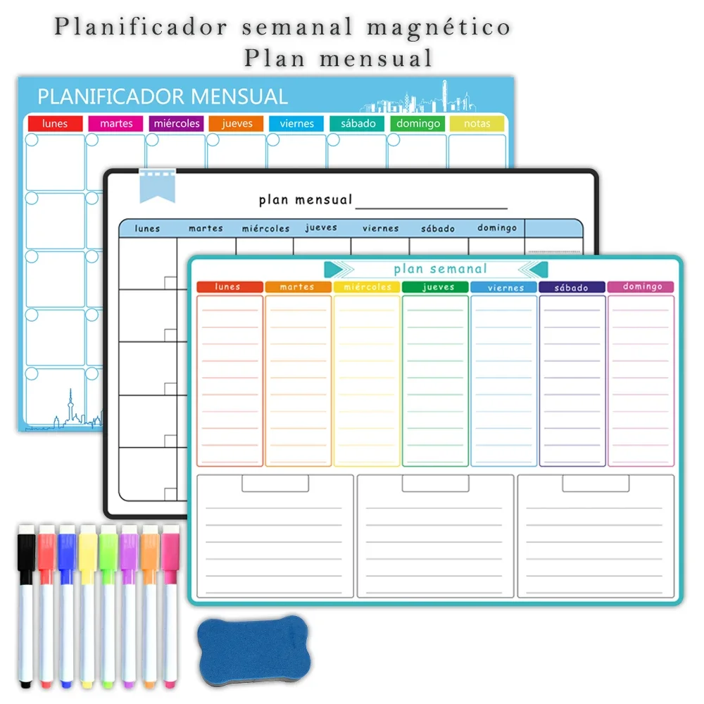 A3 Boyutunda Manyetik Haftalık - Magnetic Calendar Board incelemesi ve fiyatı