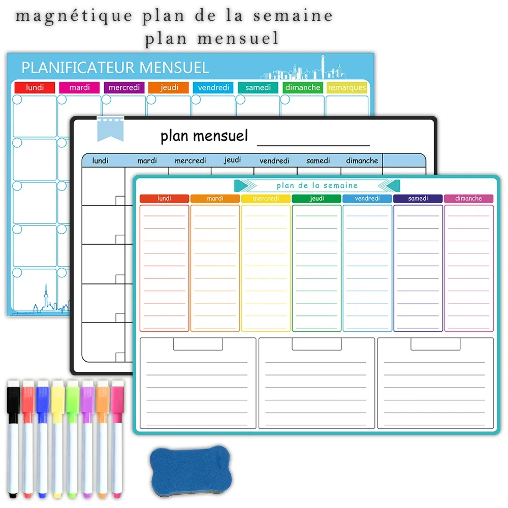 A3 Boyutunda Manyetik Haftalık - Magnetic Calendar Board incelemesi ve fiyatı