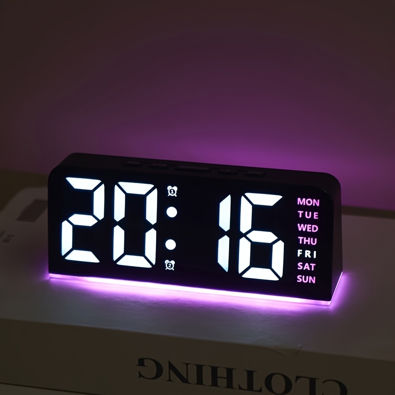 Dijital LED Alarm Saati Masaüs - Led Desk Clock incelemesi ve fiyatı