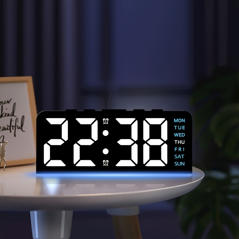 Dijital LED Alarm Saati Masaüs - Led Desk Clock incelemesi ve fiyatı