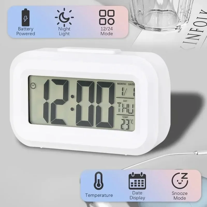 Led Dijital Alarm Saati Arka I - Led Desk Clock incelemesi ve fiyatı