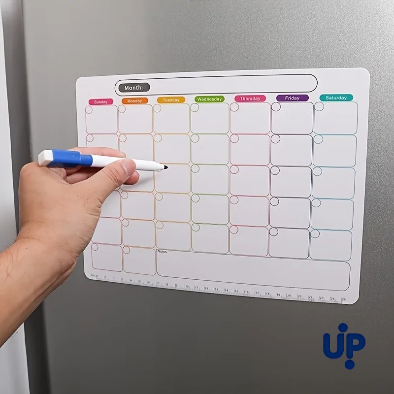 Buzdolabı Magneti, Aylık ve Ha - Magnetic Calendar Board incelemesi ve fiyatı