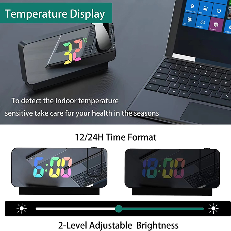 Projeksiyon Çalar Saat Masa Sa - Led Desk Clock incelemesi ve fiyatı