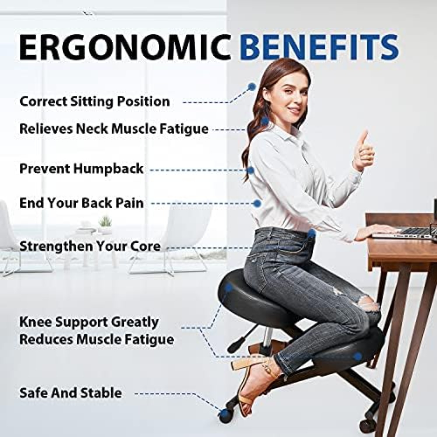 Ergonomik Diz Çökmeli Ofis San - Home Office Chair incelemesi ve fiyatı