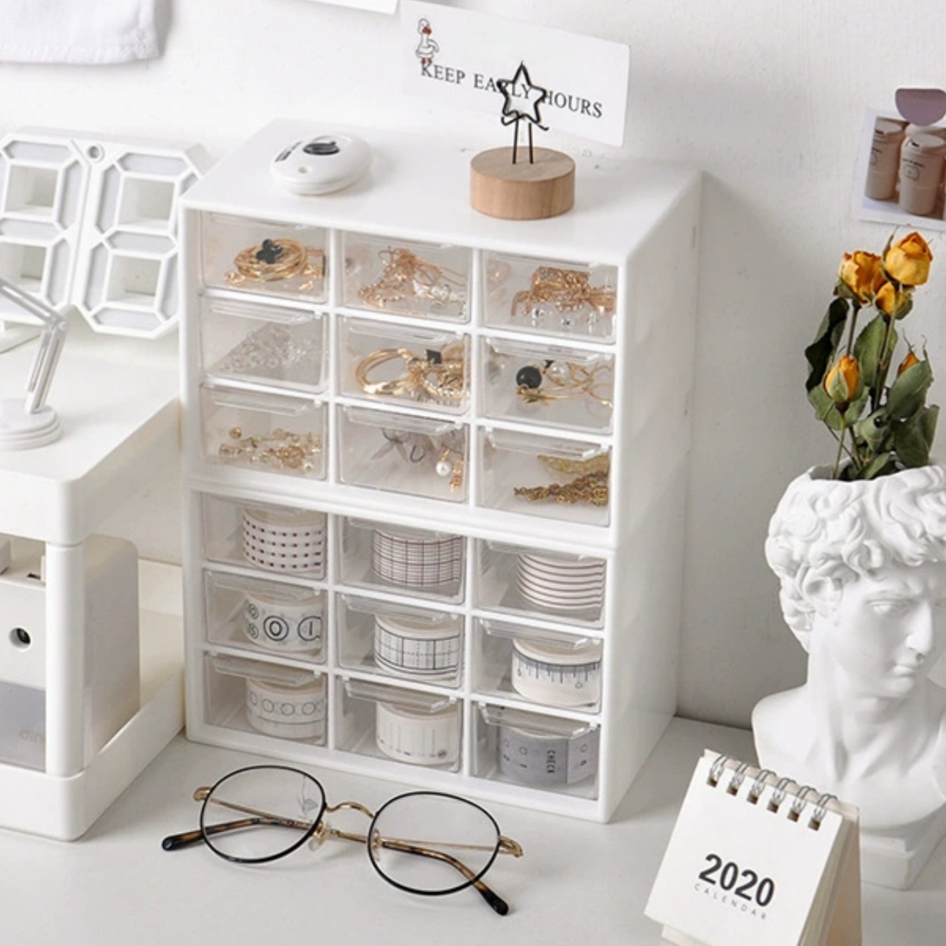 Boncuk Malzemesi Saklama Kutus - Home Office Hidden Desk incelemesi ve fiyatı