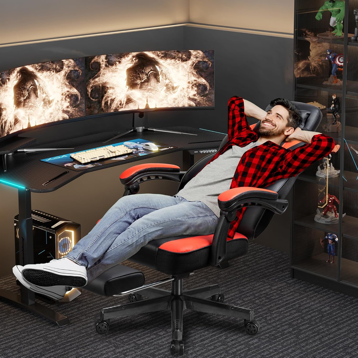 Ayak Dayamalı, Masajlı Bel Des - Home Office Chair incelemesi ve fiyatı