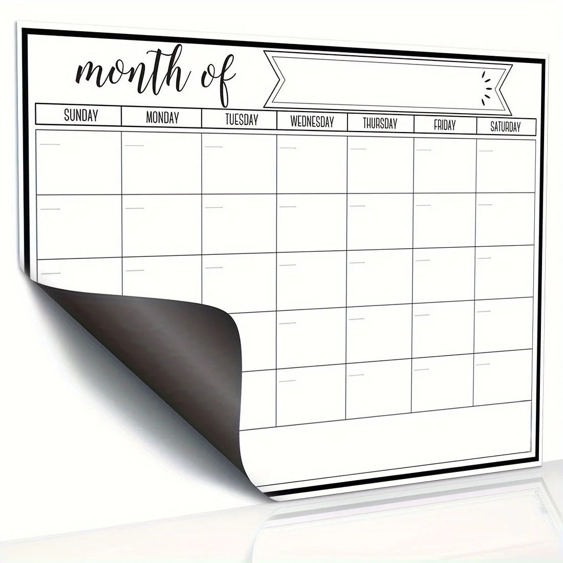 Manyetik Aylık Takvim Beyaz Ta - Magnetic Calendar Board incelemesi ve fiyatı
