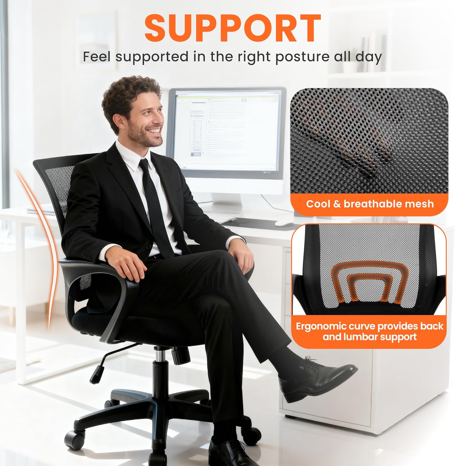 Ergonomik Fileli Ofis Koltuğu, - Home Office Chair incelemesi ve fiyatı