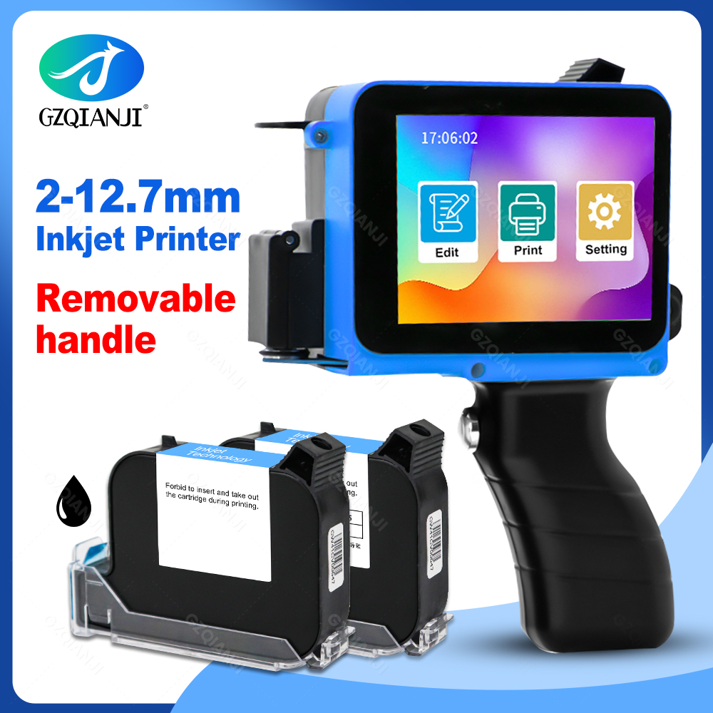 12.7mm Etiket Mürekkep Püskürt - Label Maker Machine incelemesi ve fiyatı