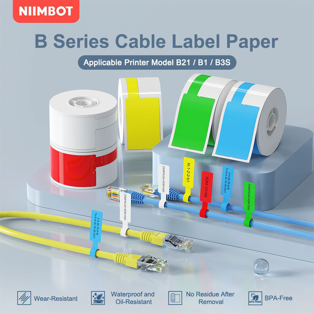 Niimbot Kablo Etiketi Taşınabi - Label Maker Machine incelemesi ve fiyatı