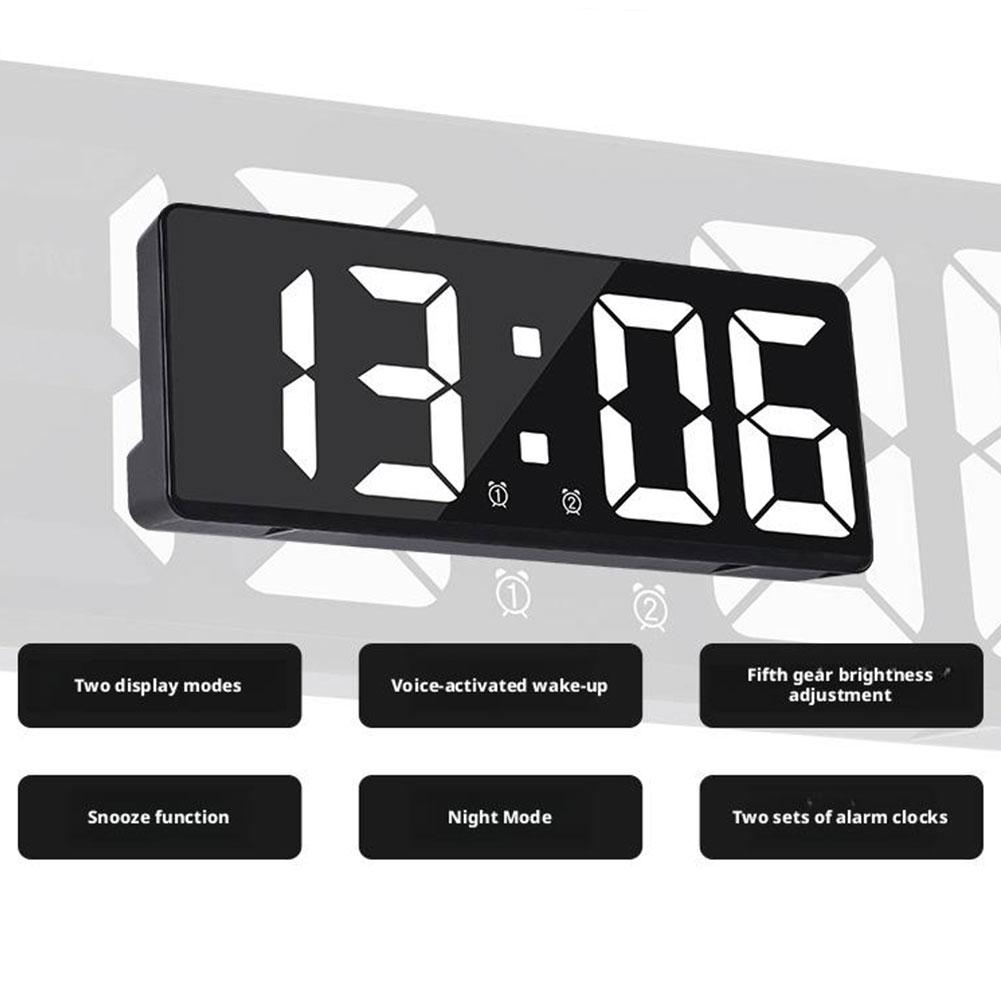 LED Dijital Çalar Saat Ses Kon - Led Desk Clock incelemesi ve fiyatı